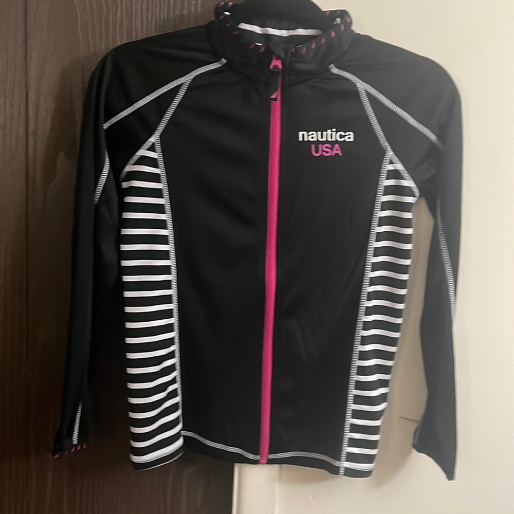 Nautica children’s zip-up jacket size Large (14/16)